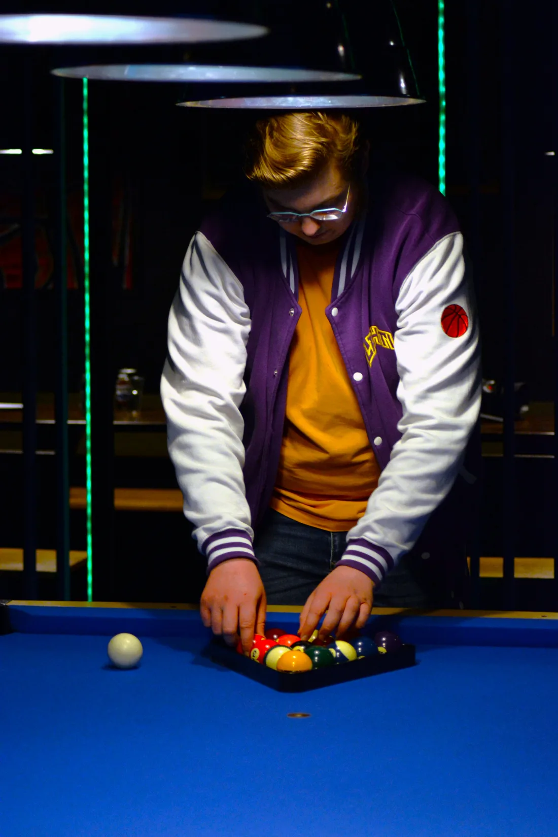 A billiards table at Hohtogolf